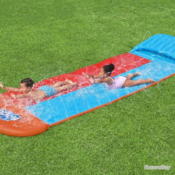 Toboggan aquatique H2OGO Tsunami Splash Ramp Toboggan double alsavelo