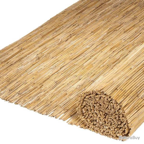 2 pcs �crans de jardin Roseau de bambou 500 x 150 cm alsavelo