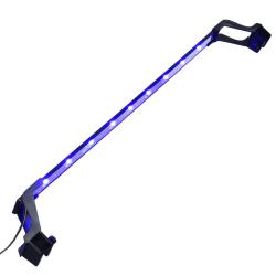 Lampe &agrave; LED d'aquarium avec pinces 75-90 cm Bleu et blanc