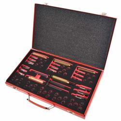 Kit r&eacute;paration filetage bougie pr&eacute;chauffage 63pcs M8 M9 M10 M12 alsavelo