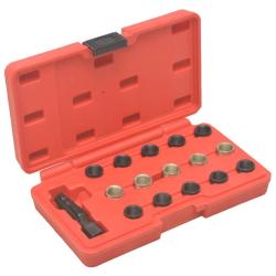 Kit r&eacute;paration filetage bougie de pr&eacute;chauffage 16 pcs M14x1,25