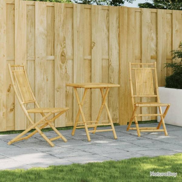 bistro 3 pcs bambou alsavelo