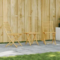 bistro 3 pcs bambou
