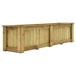 Jardini&egrave;re sur&eacute;lev&eacute;e 196x50x50 cm Bois de pin impr&eacute;gn&eacute;