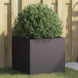 Jardini&egrave;re noir 42x40x39 cm acier