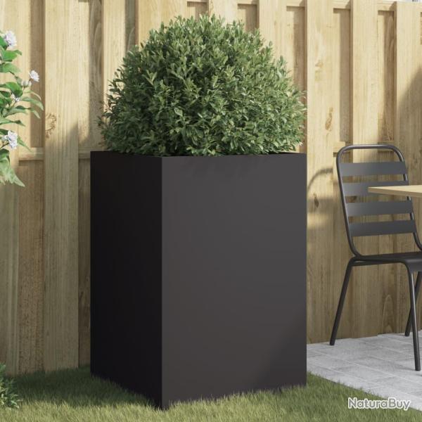 Jardini�re noir 52x48x75 cm acier