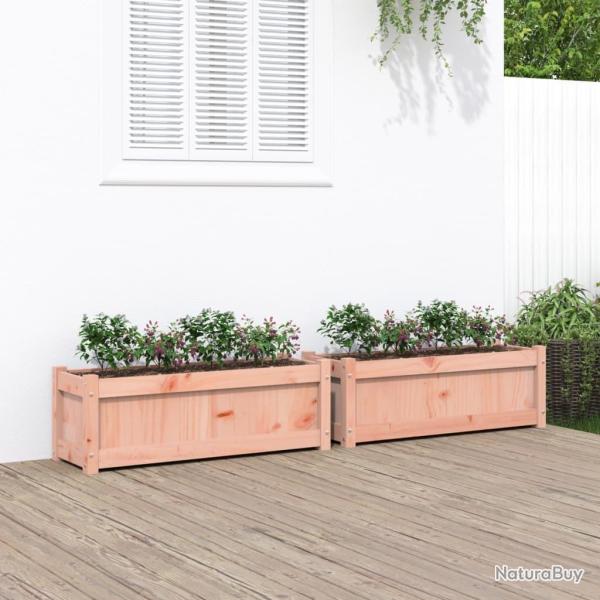 Jardinires 2 pcs cm bois massif douglas alsavelo