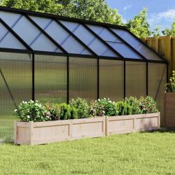 Jardini&egrave;res 2 pcs bois de pin massif alsavelo