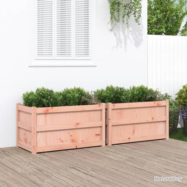 Jardini�res 2 pcs bois massif douglas alsavelo
