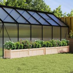 Jardini&egrave;res 2 pcs bois de pin massif alsavelo