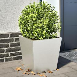 Jardini&egrave;res 2 pcs 40x40x40 cm acier inoxydable