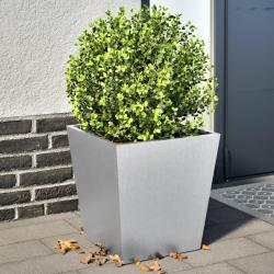 Jardini&egrave;res 2 pcs 40x40x40 cm acier galvanis&eacute;