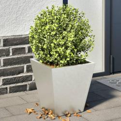 Jardini&egrave;res 2 pcs 30x30x30 cm acier inoxydable