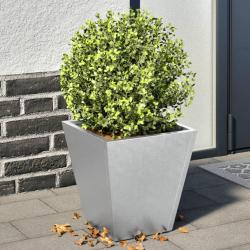 Jardini&egrave;res 2 pcs 30x30x30 cm acier galvanis&eacute;
