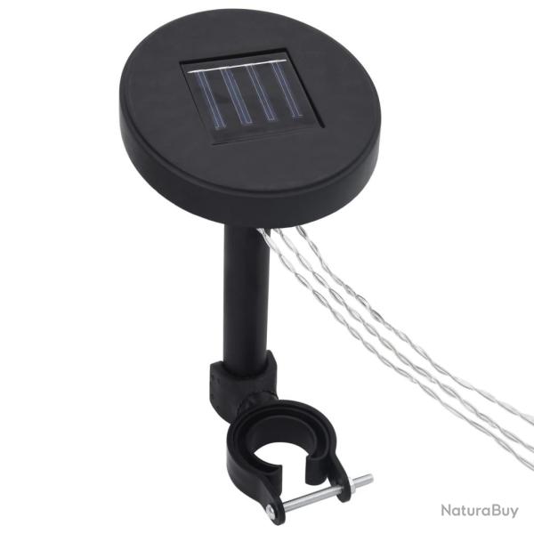 Guirlande lumineuse � LED avec panneau solaire pour belv�d�re alsavelo