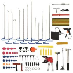 Kit d'outils de d&eacute;bosselage sans peinture 80 pcs alsavelo