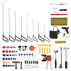 Kit d'outils de d&eacute;bosselage sans peinture 75 pcs alsavelo