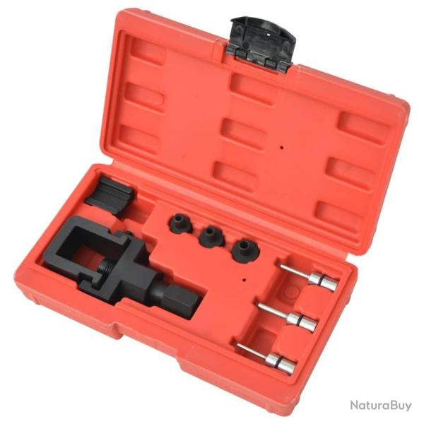 Kit de disjoncteur et de rivetage de cha�ne moto 8 pcs