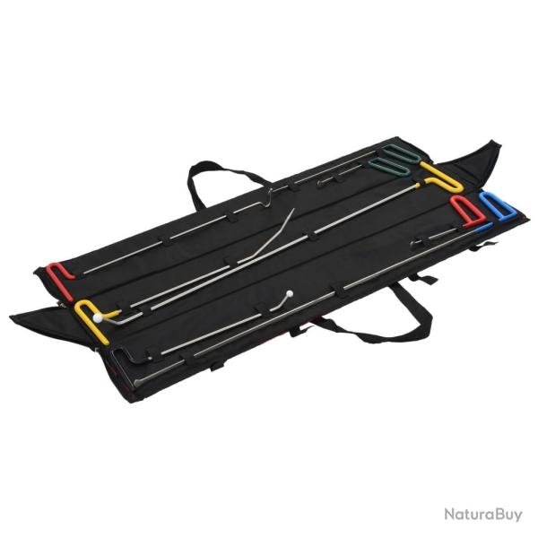 Kit de dbosselage sans peinture 8 pcs Acier inoxydable alsavelo