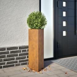 Jardini&egrave;res 2 pcs triangulaire acier r&eacute;sistant aux intemp&eacute;ries