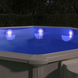 Lampe LED flottante submersible de piscine Multicolore alsavelo