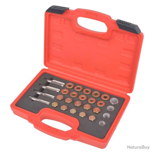 Kit de r�paration de bouchon de vidange d'huile 64 pcs