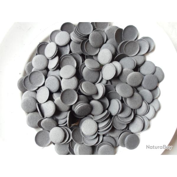 Lot de 100 cartons goudronn�s concaves �p 2mm en calibre 12.