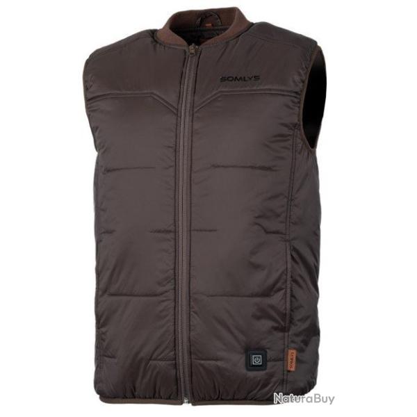 Gilet chauffant Thermoshield marron SOMLYS