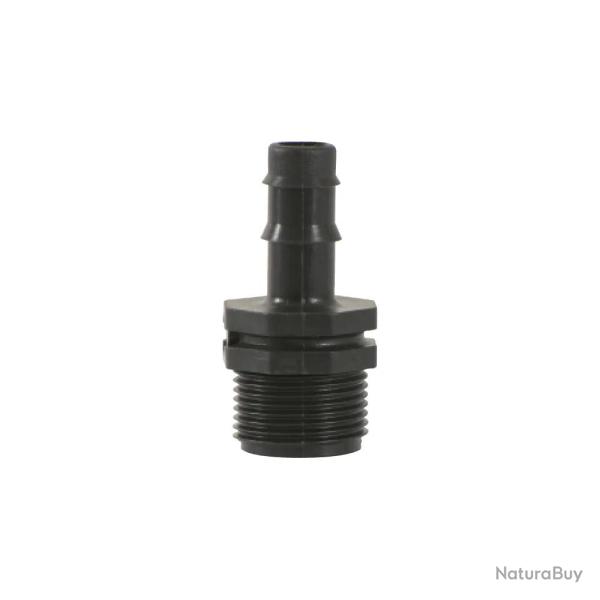 Raccord de branchement 20/27 Mle tuyau arrosage (2 pices)