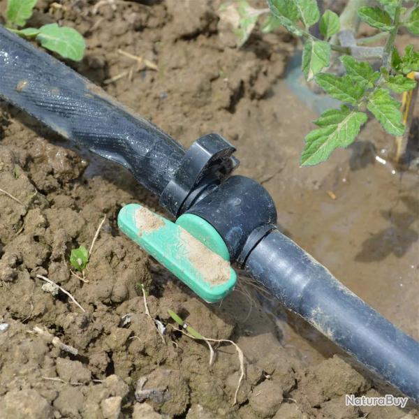 Robinet papillon tuyau arrosage 16 mm (2 pi�ces)