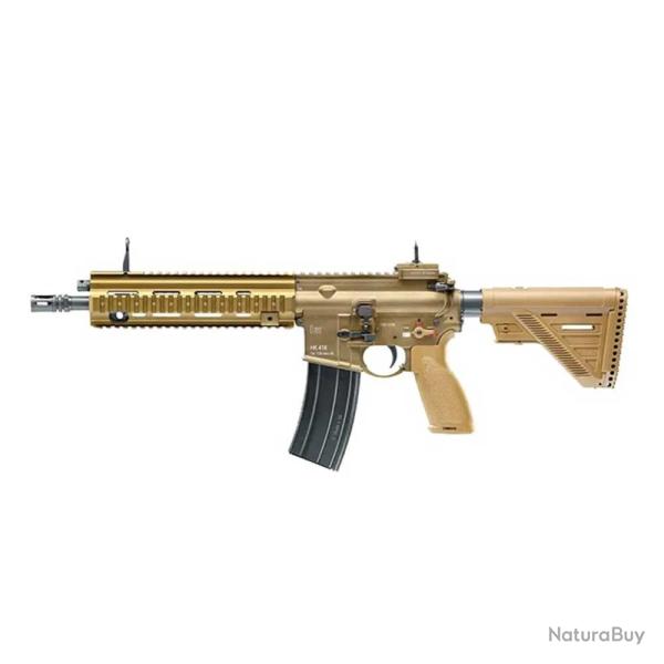 Fusil � gaz ambidextre 416 A5 TAN BBS 6mm blowback full m�tal 1J