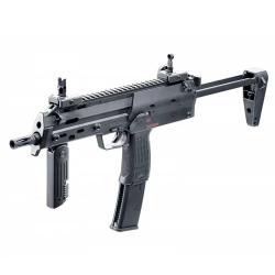 Pistolet &agrave; gaz 2 modes 40 coups MP7 BBS 6mm 1J L418-640mm