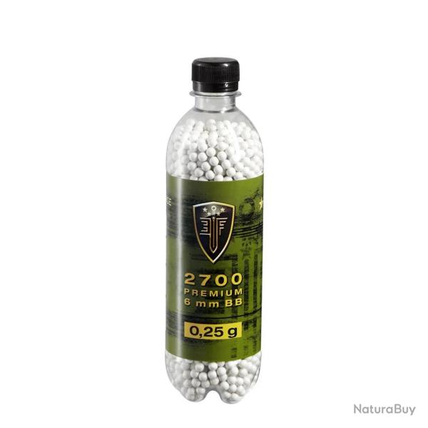 2700 billes BBS 6mm Elite Force blanc 0.25g