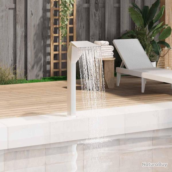 Fontaine d'tang Acier inoxydable 50 x 30 x 90 cm Argent alsavelo