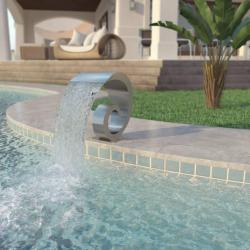 Fontaine d'&eacute;tang Acier inoxydable 50 x 30 x 53 cm Argent&eacute;