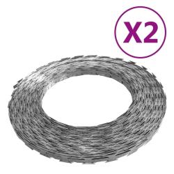 Fils barbel&eacute;s BTO-22 2 pcs 100 m Acier