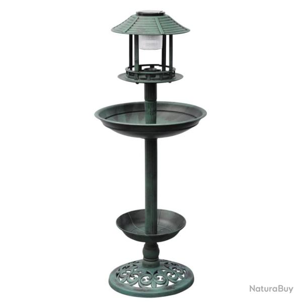 Mangeoire � oiseaux avec lampe solaire alsavelo