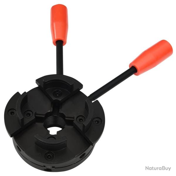 Mandrin  bois  4 mchoires connexion M33 acier 100 mm alsavelo