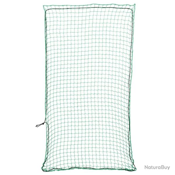 Filet pour remorque avec corde �lastique vert 4x2 m PP