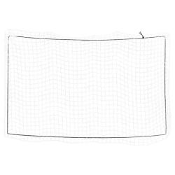 Filet pour remorque avec corde &eacute;lastique blanc 6x3,5 m PP alsavelo