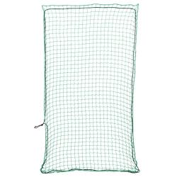 Filet pour remorque avec corde &eacute;lastique vert 2,7x1,5 m PP