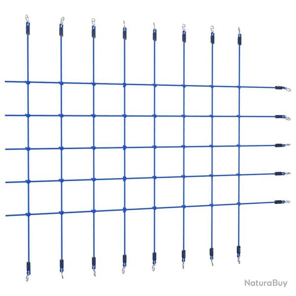 Filet d'escalade 200x150 cm Bleu alsavelo