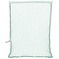 Filet pour remorque avec corde &eacute;lastique vert 3x2,5 m PP