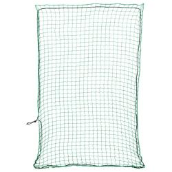 Filet pour remorque avec corde &eacute;lastique vert 3x2 m PP