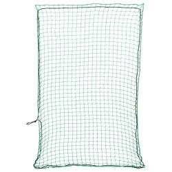 Filet pour remorque avec corde &eacute;lastique vert 3,5x2,5 m PP