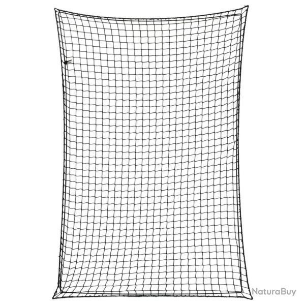 Filet pour remorque avec corde �lastique noir 2,2x1,5 m PP