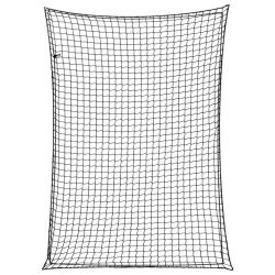 Filet pour remorque avec corde &eacute;lastique noir 3,5x2,5 m PP