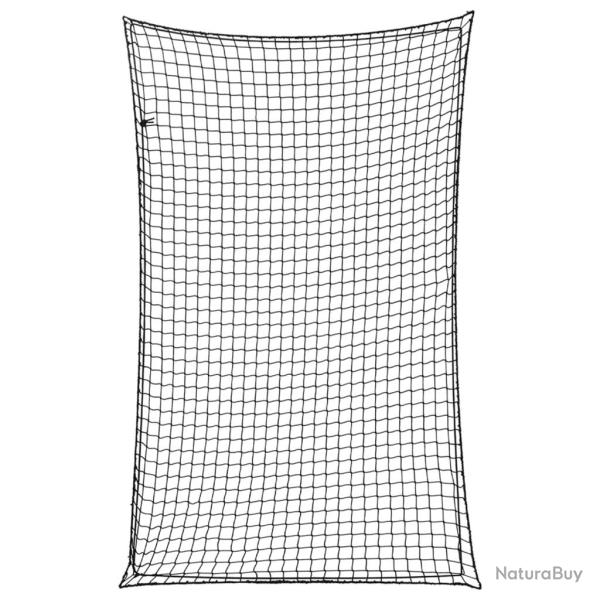 Filet pour remorque avec corde �lastique noir 4x2,5 m PP