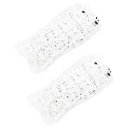 Filets &agrave; foin 2 pcs rectangulaire blanc 90x60 cm PP