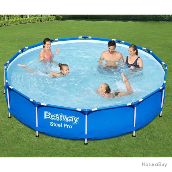 Piscine � cadre Steel Pro 366x76 cm alsavelo